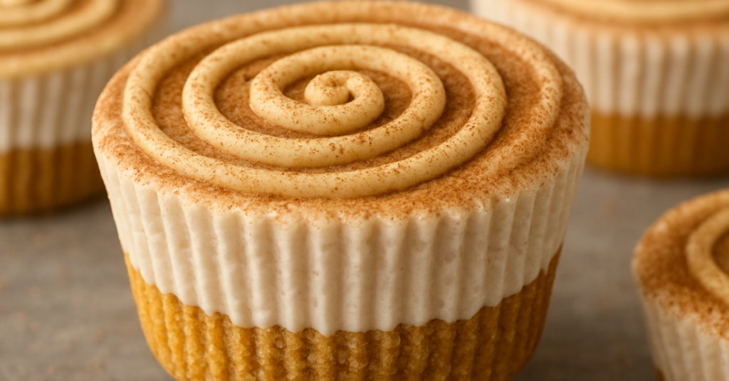 Mini Cheesecakes de Canela