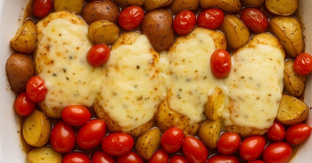 Frango com Batata doce e mussarela