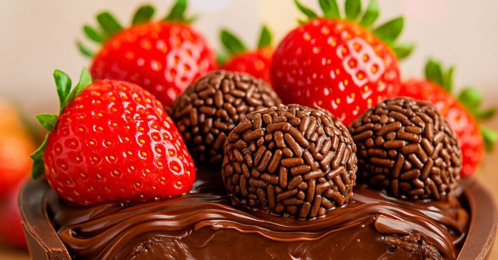 Ovo Trunfado Chocolate Morango