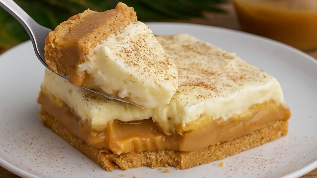 Parte Banoffee na colher 