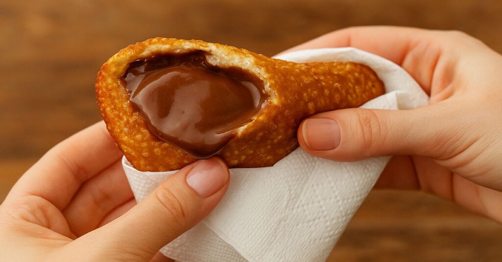 Pastel de Brigadeiro