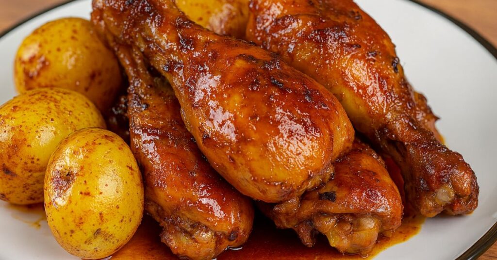 Frango Assado na Panela de Pressão