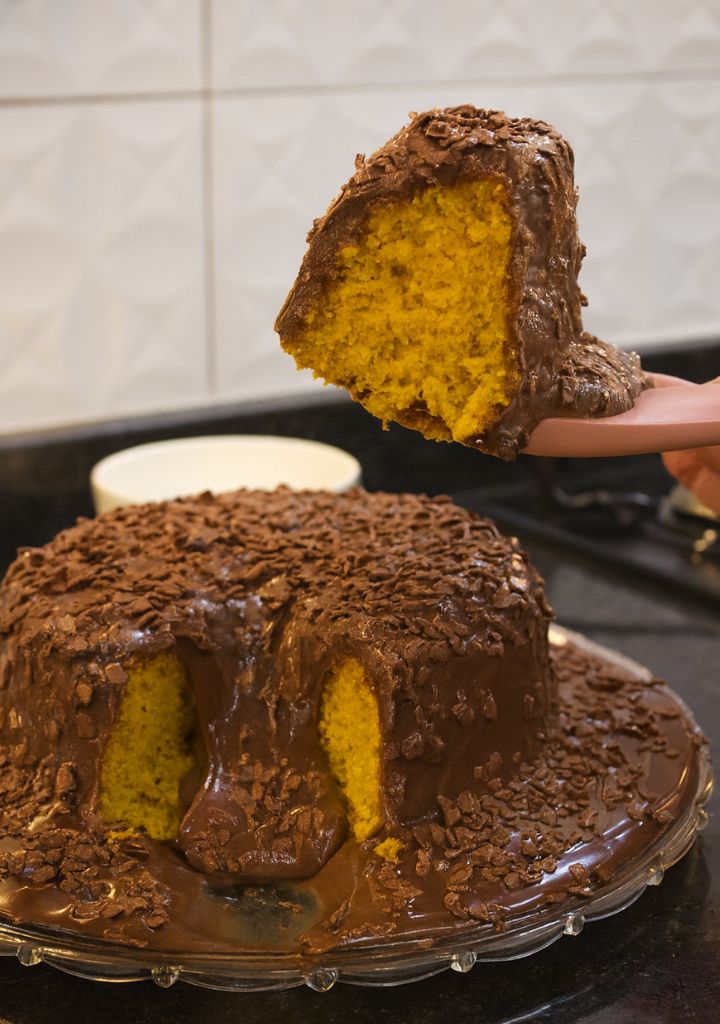 Bolo de Cenoura Fofinho