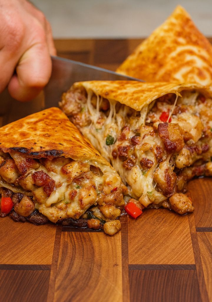 Quesadinlhas Ranch de Frango